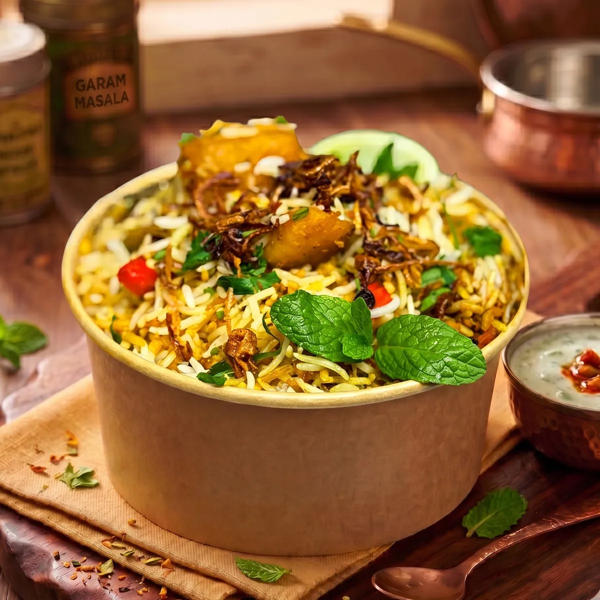Veg Dum Biryani